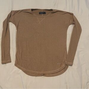 Abercrombie & Fitch Women’s Brown Long Sleeve Top Size XS